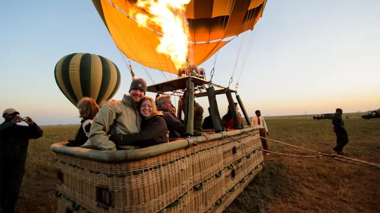 balloon safari in tanzania2