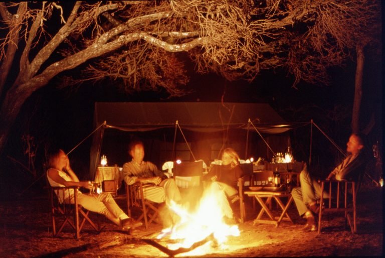 Campfire in tanzania1