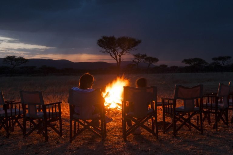 Campfire in tanzania2